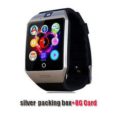 Q18 Passometer Smart Watch with Touch Screen Camera SIM TF Card Bluetooth Android