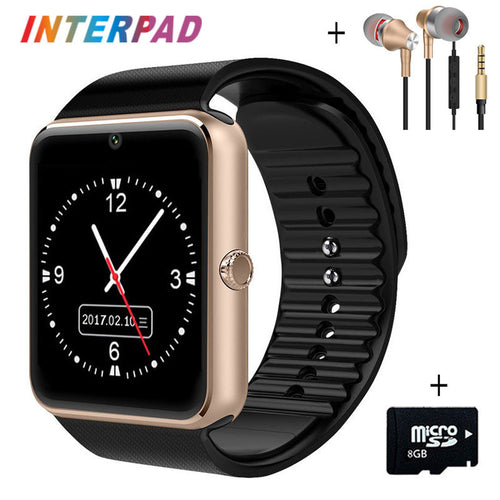 Bluetooth Smart Watch GT08 Clock Hours With Sim TF Card Camera For Android