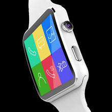 Bluetooth Smart Watch Xl06+ Curved Screen With Alarm Clock Camera SIM TF Card