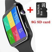Bluetooth Smart Watch Xl06+ Curved Screen With Alarm Clock Camera SIM TF Card