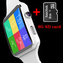 Bluetooth Smart Watch Xl06+ Curved Screen With Alarm Clock Camera SIM TF Card