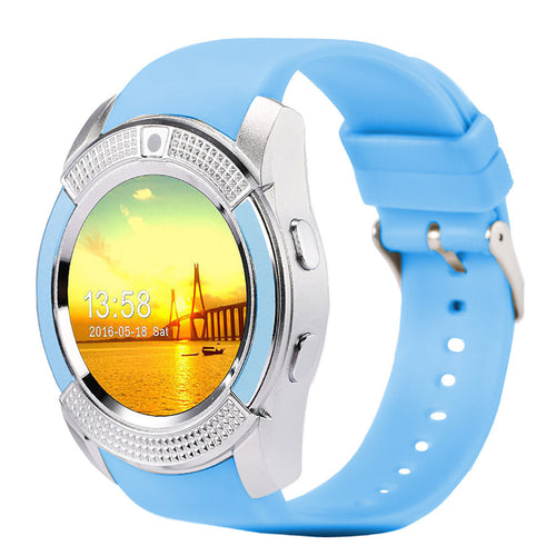 V8 Smart Watch With Sim TF Card Slot Bluetooth iPhone Android Smartwatch PK GT08 DZ09