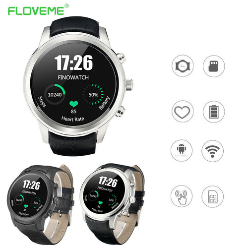 FLOVEME X5 Smart Watch IOS Android Pedometer Bluetooth 4.0 Wearable Watches MTK6572 4G+512M