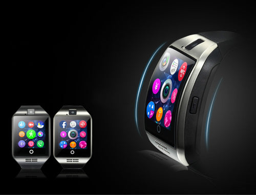ADCKYOOL Q18 Passometer Smart Watch with Touch Screen Camera TF Card Bluetooth for Android iPhone